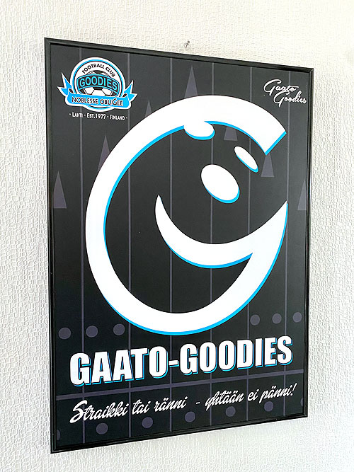 Hallin "Wall of Fame" sein&auml;lle saatiin uusi plakaatti!